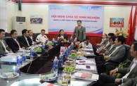 Giao lưu chia sẻ kinh nghiệm quản lý doanh nghiệp với PC Sơn La